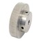 B&B Manufacturing 100-2P09-6A4, Timing Pulley, Aluminum, Clear Anodized 100-2P09-6A4 - alternate 1
